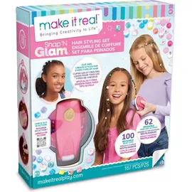 Make it Real Snap n Glam Haarstyling-Set Bastelset