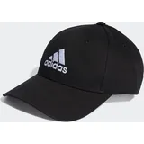 Adidas Cotton Twill Baseball Kappe Black / White Erwachsene (L/XL)