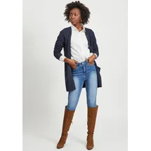 VILA VIRIL OPEN L/S KNIT CARDIGAN - NOOS Blau XS