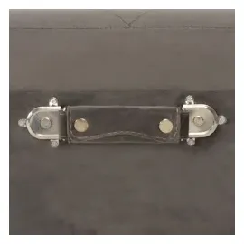 vidaXL Hocker mit Stauraum 40 cm Grau Samt