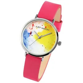 Just Watch Damenuhr mit Echtlederarmband