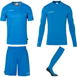 Uhlsport Prediction Torwart Set - blau 128