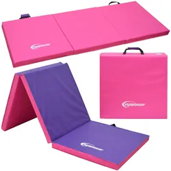 180x60 Klappbare Gymnastikmatte - 5cm dicke Turnmatte Kinder - Weichbodenmatte