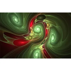 Fototapete PAPERMOON "ABSTRAKT DESIGN-MUSTER STRUKTUR", bunt, B:5,00m L:2,80m, Vlies, Tapeten