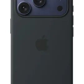 Apple iPhone 17 Pro Silikon Case mit MagSafe Schwarz