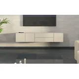 borchardt Möbel Lowboard Sophia, Breite 190 cm, hängend montierbar braun