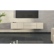 borchardt Möbel Lowboard Sophia, Breite 190 cm, hängend montierbar braun