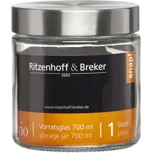 Ritzenhoff & Breker Vorratsglas VIO 700 ml 4 St.