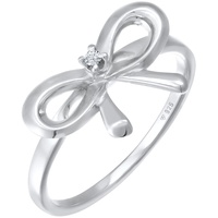 Elli DIAMONDS Schleife Diamant 0.015 ct. 925 Silber 52 Damen