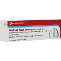 Aliud NAC AL akut 200 mg Brausetabletten