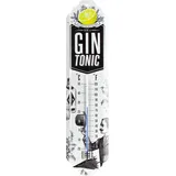 Nostalgic-Art Retro Thermometer, 7 x 28 cm, Gin Tonic