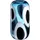 LEONARDO Dekovase OCCHI BLU (LBH 16.80x19.30x33.60 cm) - blau - LBH 16.80x19.30x33.60 cm