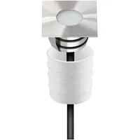 EVN LED-Bodeneinbauleuchte 444520 Aluminium Edelstahl Glas