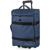ITACA - Reisetasche mit Rollen Herren Damen Trolley Sporttasche reisegepäck Reisetasche Koffer leicht travel Bag with Wheels., Blau
