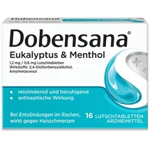 RECKITT Dobensana Eukalyptus&Menthol 1.2mg/0.6mg Lutschtab