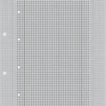 Brunnen Ringbucheinlagen A4 kariert, mit Randlinien, Lineatur 28 50 Blatt