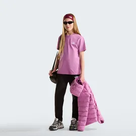 The North Face "TEEN EVOLUTION SIMPLE DOME S/S TEE", Jungen, Gr. L, hushed lavender, Obermaterial: 60% Baumwolle, 40% Polyester, normal, Rundhals, Shirts T-Shirt