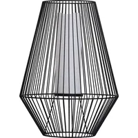 Dehner Laterne Metall / Kunststoff Ø 38 cm x 51 cm 1 Stück schwarz