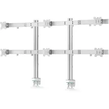 Startech 6 Fach Monitorhalterung mit Querstange für Monitore bis 32 Zoll & 8 kg