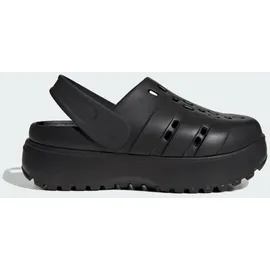 adidas Adilette Plateau-Clog Schwarz 42