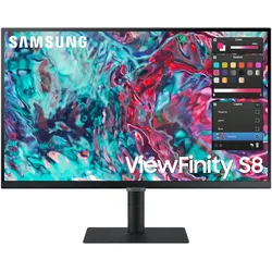 Samsung ViewFinity S8 S27B800TGU Office Monitor - 4K, IPS, LAN