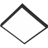 Nowa Deckenleuchte Deckenlampe Wohnzimmer LED Esszimmerlampe Dimmer D 30 cm Schwarz