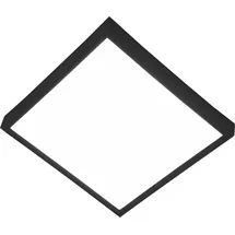 Nowa Deckenleuchte Deckenlampe Wohnzimmer LED Esszimmerlampe Dimmer D 30 cm Schwarz