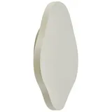 LINDBY Nielson LED Wandleuchte Wandlampe Innen - 4.5 cm beige Gips & Gebrauchsspuren: keine