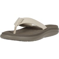 Teva Damen Voya Flip Leather Sandal Womens Zehentrenner, Beige (Birch Bir), 36 EU - 36 EU