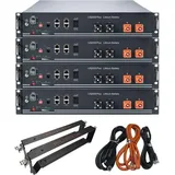 PYLONTECH 9,6 kWh 0% MwSt §12 III UstG Solarspeicher Lithium LiFePO4 inkl. Kabel...
