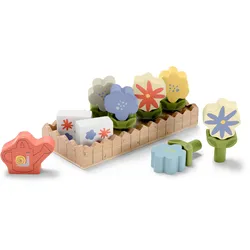 Tchibo - Holz-Steckblumenbeet - mehrfarbig