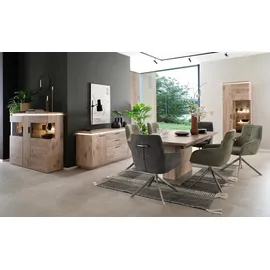 MCA Furniture Sideboard Kataros 171 x 81 x 44 cm Mehrfarbig