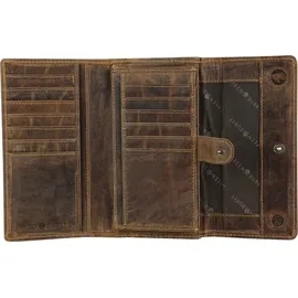 GREENBURRY Vintage Damen Portemonnaie braun