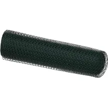 vidaXL Hexagonzaun 0,6 x 50 m Grün Kunststoff 2 St.