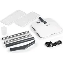 DS PRODUKTE MAXXMEE Akku-Vibrationsmopp mit Sprühfunktion - Kabellos - grau - Grau, Weiß