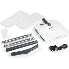 DS PRODUKTE MAXXMEE Akku-Vibrationsmopp mit Sprühfunktion - Kabellos - grau - Grau, Weiß