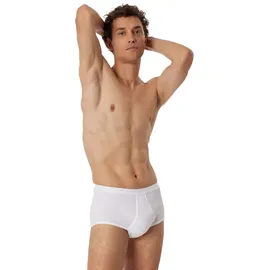 SCHIESSER Original Classics Slip mit Eingriff Doppelripp weiss 2XL