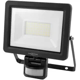 Ansmann LED Wandstrahler mit PIR Bewegungsmelder 30 W IP65