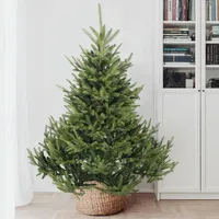 Salcar 150 cm Künstlicher Weihnachtsbaum 80% PE Tannenbaum Künstlich
