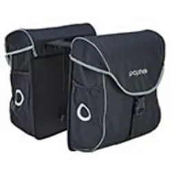 PROPHETE Fahrradtasche, 2x20L, wasserabweisend, schwarz, Polyester