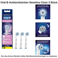 Oral B Sensitive Clean Aufsteckbürste 3 St.