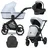 dziranam 3 in 1 Kinderwagen Blau