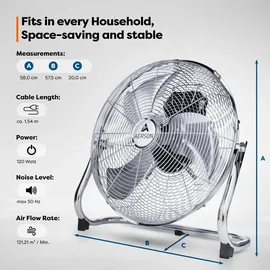 AERSON Bodenventilator 50 cm