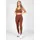 Gorilla Wear Arizona Leggings hoch tailliert Braun XL