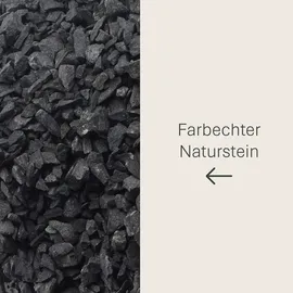 Schicker Mineral Basalt Ziersplitt 25 kg Anthrazit