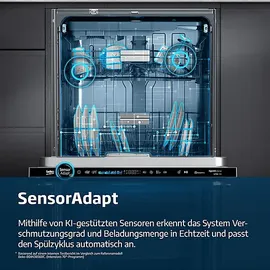 Beko BDIN36462P Einbau-Geschirrspüler (vollintegrierbar, 598 mm)