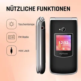 myPhone Rumba 2 schwarz / silber