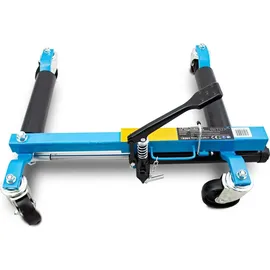 BITUXX 4x Bituxx Rangierhilfe inkl. Wagenheber (Blau)