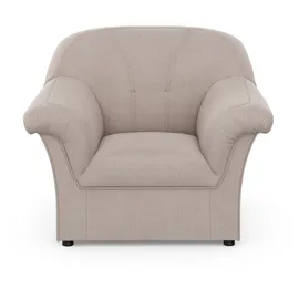 DOMO collection Sessel Pegnitz Polyester 105 x 82 x 82 cm Grau