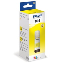 Epson C13T00P440 Original Tintenbehälter 104 Gelb EcoTank
